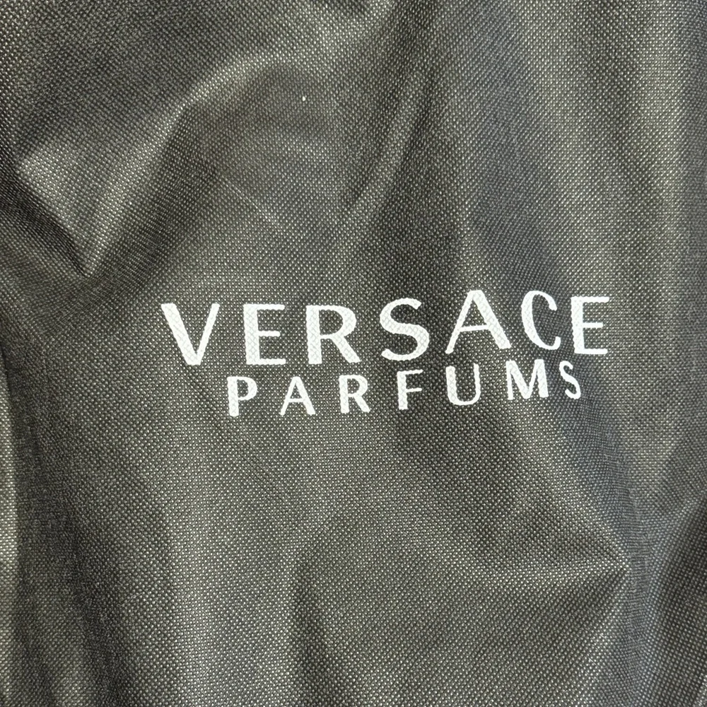 NWT Versace Parfums Men’s Navy/Black Duffel Bag Convertible Backpack GREAT GIFT!